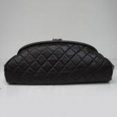 Chanel Clutches 35487 Black Evening Bag Ladies HM05618