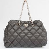 Chanel Bubble Bags 35616 Coffee Lambskin Large Handbags