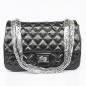 Replica Chanel 2.55 Reissue Flap 35845 Black Crocodile Ladies Bag HM08450