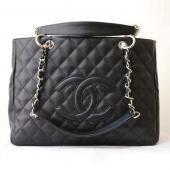 Chanel Shopping bags 35899 Black Lambskin Medium Bag