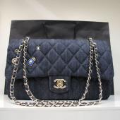 Chanel  Flap bags 36003 Blue Jean Ladies