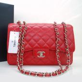 Chanel 36076 Lambskin Medium Ladies Handbag