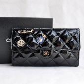 Chanel Wallet 37239 Black Card Bags Ladies