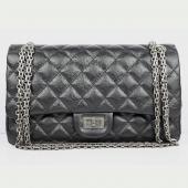 Cheap Chanel 37587 Black Lambskin Ladies