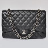 Chanel 47600 Black Lambskin Ladies Bag Replica