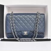 Replica Chanel 47600 Blue Medium Ladies Handbags