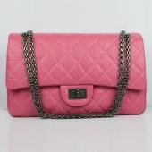 Chanel 48102 Pink Lambskin Medium Bags