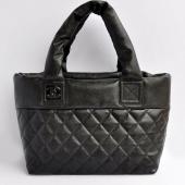 Chanel Coco bags 48610 Black Lambskin Ladies Bag