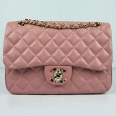 Chanel  Flap bags 49365 Pink Lambskin Small Bag