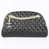 Chanel Bowling Bags 49854 Black Medium Ladies Handbags Replica