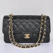 Chanel  Flap bags 58600 Black Medium Cross Body Bag