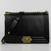 Replica Cheap Chanel Boy Chanel bags 66714 Black 2way Ladies