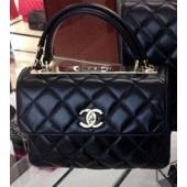 Chanel Black Calfskin Reissue 2.55  Handbag