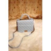 Quality Chanel Vintage White Calfskin Cross Body Bag Camera