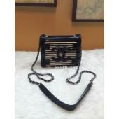 Replica Chanel Camera New Arrival Black Genuine Leather Cross Body Bag