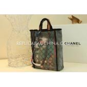 Chanel Canvas New Arrival Grey Handbag Shopping Bag