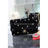 Chanel Handbag Lambskin Black