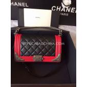 Chanel  Black Le Boy Shoulder Bag Calfskin