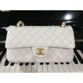 Replica Chanel New Arrival White Lambskin Le Boy Handbag