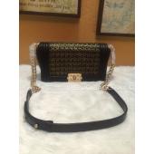 Cheap Chanel New Arrival Black Leather Le Boy Cross Body Bag