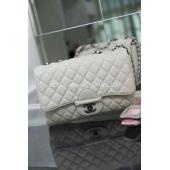 Chanel Paris Dallas Handbag Lambskin White