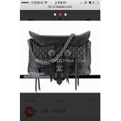 Chanel Paris Dallas Cross Body Bag Calfskin Black