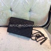 Cheap Chanel 2way Snakeskin Purse  Black