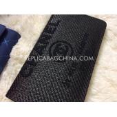 Chanel Black Genuine Leather Wallet Purse