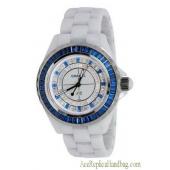 Chanel Stainless Steel White Watches HM07735