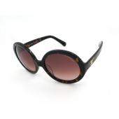 Chanel Tawny Round Sunglass