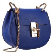 Chloe Drew Bag Blue Replica