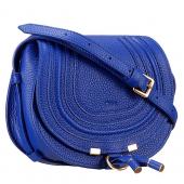 Replica Chloe Marcie Flap Small Shoulder Bag Blue