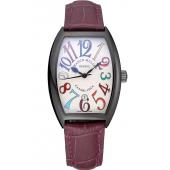 Franck Muller Casablanca Purple Croco Leather Band  621645