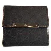 Cheap Gucci Wallet 112664 Black Small Accessory Replica HM07325