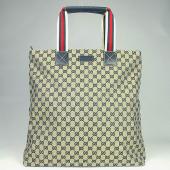 Gucci Tote bags 131233 Blue Canvas Large