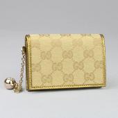 Replica Gucci Wallet 154178 Apricot Canvas Ladies Wallet