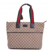 Gucci Tote bags 155524 Coffee Canvas Ladies