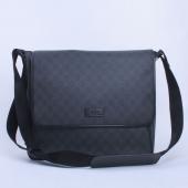 Gucci Messenger bags 162419 Black Canvas Large Handbags