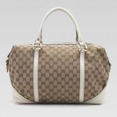 Replica Gucci  Handle bags 189892 Canvas Medium HandBags