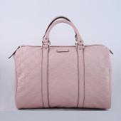 Gucci  Handle bags 193603 Pink Cow Leather Medium Handbags