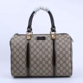 Replica Gucci  Handle bags 193603 Coffee Canvas HandBags