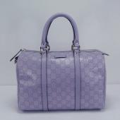 Cheap Gucci  Handle bags 193603 Purple Canvas HandBags Replica