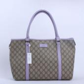 Gucci Tote bags 197953 Grey Canvas HandBags