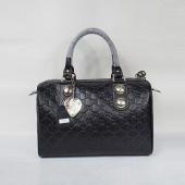 Gucci  Handle bags 207297 Black Canvas HandBags