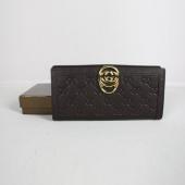 Gucci Wallet 224225 Brown Canvas Wallet