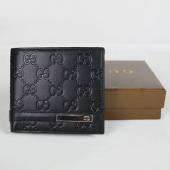 Gucci Wallet 233100 Black Cow Leather Small Bag Replica