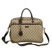 Gucci Travel Cases 289892 Coffee Large 3way