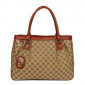 Gucci Shoulder bags 296835 Canvas Large Ladies Handbags Replica