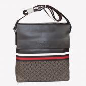 Gucci Messenger bags 66028-6 Coffee Lambskin Messenger Bag