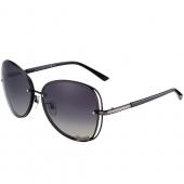 Gucci Aviator Gucci Logo On Lens Black Frame Sunglasses 307892 Replica